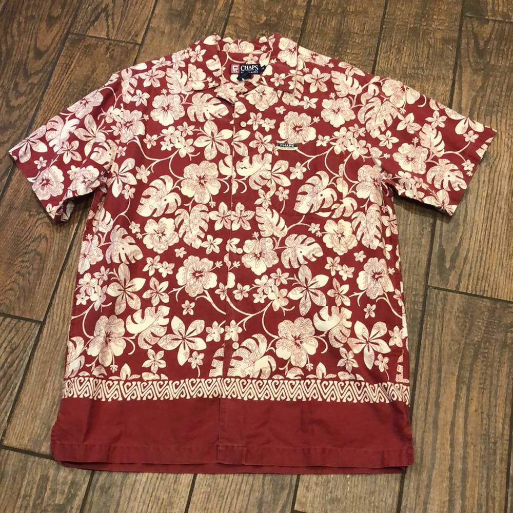 Chaps Ralph Lauren Hawaiin camp shirt M